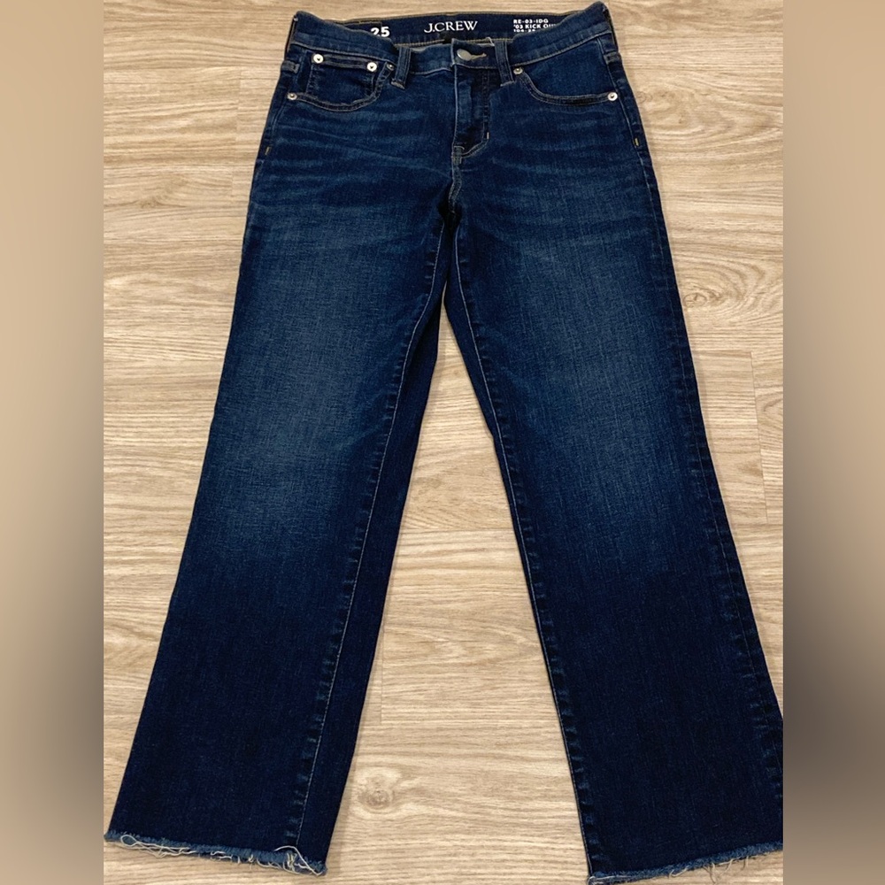 J. Crew Women's Kickout Crop Jeans